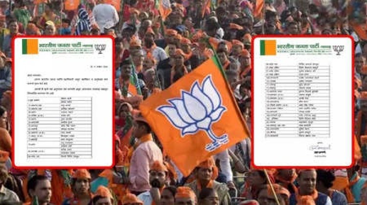 छत्तीसगढ़ ब्रेकिंग: जगदलपुर निकाय चुनाव में बीजेपी का बागियों पर एक्शन, 12 निर्दलीय पार्षद लड़ रहे पार्टी से निष्कासित छत्तीसगढ़ ब्रेकिंग: जगदलपुर निकाय चुनाव में बीजेपी का बागियों पर एक्शन, 12 निर्दलीय पार्षद लड़ रहे पार्टी से निष्कासित